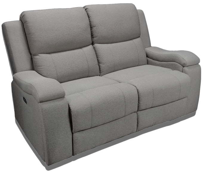 Manilla Fabric Reclining Loveseat